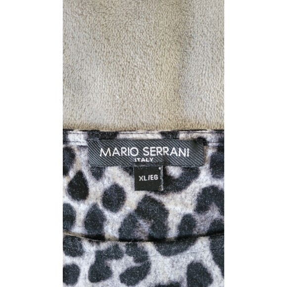 Mario Serrani Italy Leopard Animal Print Shirt - Picture 3 of 4